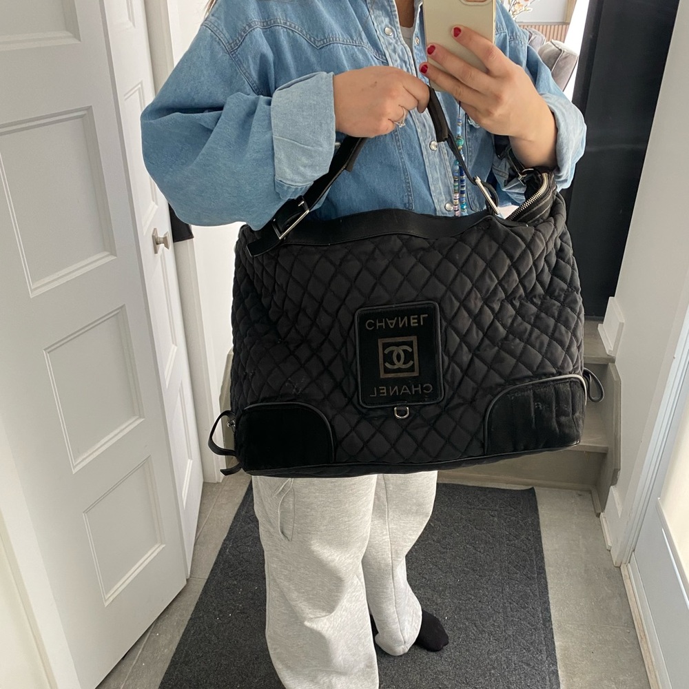 Chanel Pony hair duffle bag